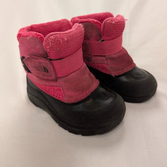 The North Face Toddler Size 8 Alpenglow II Pink Winter Boots - Picture 1 of 9